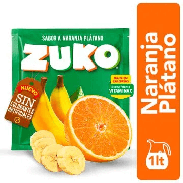 Zuco Naranja Platano Sin Colorante